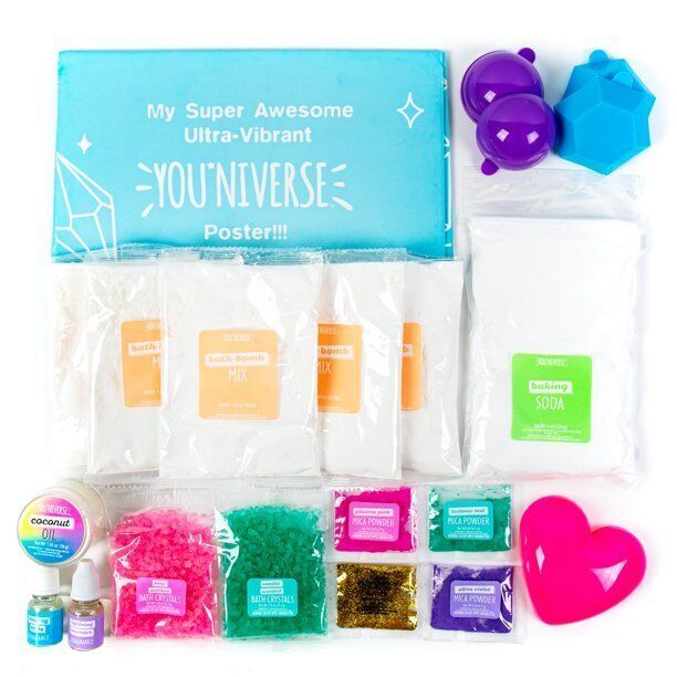 YOUniverse Crystal Bath Bombs, Mix & Mold Your Own Bath Bombs, Bath Crystals Item image 2