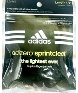 adidas adizero sprintcleat 14 Cleats + Wrench  1/2 Inch Length #L06160 NEW - £9.72 GBP