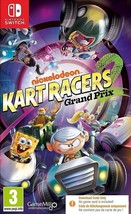 Nickelodeon Kart Racers 2 Nintendo Switch Grand Prix NEW Sealed Code In Box - £19.20 GBP