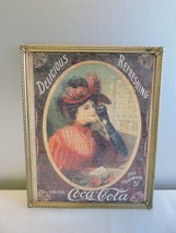 Vintage Coca-Cola Puzzle Framed - £11.00 GBP