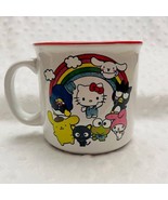 Hello Kitty &amp; Friends Rainbow Sparkle Large 20oz Ceramic Coffee Mug- NEW - $280.23 MXN
