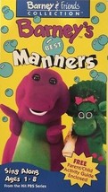 Schiff N 24HR-Barney-Barneys Beste Manners (VHS, 1993) Tested-Rare Vintage - £25.34 GBP