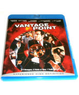 VANTAGE POINT DENNIS QUAID MATTHEW FOX BLUE-RAY DISC IN FACTORY CASE GRE... - $6.57 CAD