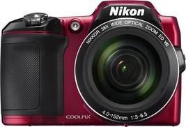 Digital Camera From Nikon With Built-In Wifi And A 38X Optical Zoom, Model - $199.99
