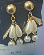 Vintage  1970&#39;s- 1980&#39;s Style Fashion Earrings  #633 - £9.22 GBP