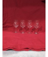 Pan Am The President Special First Class Small Cordial Glasses, Set Of 4... - £78.16 GBP