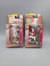 1999 Topps Action Flats Jake Plummer &amp; Steve Young Figures &amp; Cards Sealed - £4.36 GBP