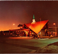 1970 Vintage Howard Johnsons St Petersburg Florida Posted Panorama Postcard - £10.31 GBP