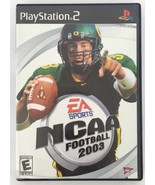 NCAA FOOTBALL 2003 For PLAYSTATION 2 PS2 with Original Case 2002 - £7.21 GBP