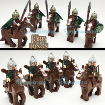 The Lord Of The Rings Archers Spearman Riders of Rohan Army Custom Minifigures - £19.65 GBP