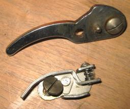 Vintage White Rotary 77 Presser Bar Lifter &amp; Tension Release Lever w/Screws - £8.01 GBP