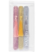 RH Macy Beauty Collection 3-Pc. Nailed It Set - Glitter and Tassel Accent - £4.74 GBP
