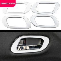 Car internal chrome 4pcs set door handle frame sticker for honda hrv hr v vezel 2013 thumb200