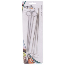 Appetito Chrome Skewers (Set of 6) - 10&quot;/25cm - $333.89 MXN