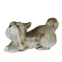Vintage Germany Suffolk Terrier Figurine Dog Playing - £19.74 GBP