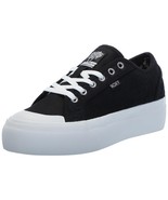 Roxy Women's Cruizer Oxford Platform Sneakers  Black/White  Size 12 - $34.65