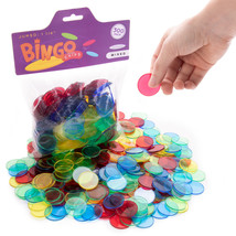 Jumbo 1.25&quot; Bingo Chips, 300-pack - £27.27 GBP