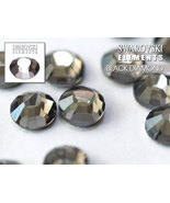 Swarovski Flat Back (NON HOTFIX) Blk Diamond Rhinestones SS10Ø3.0mm (100... - £5.57 GBP