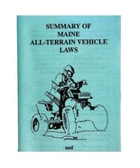Maine 1996 All Terrain Vehicle Laws ATV Vintage 1st Printing Booklet E72 - £14.97 GBP