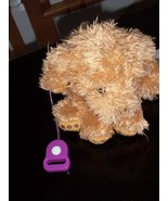 YOU AND ME PLUSH DOG WITH LEASH 9.5&quot; LONG CUTE - $304.44 MXN