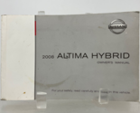 2008 Nissan Altima Sedan Owners Manual Handbook OEM M01B25006 - £25.25 GBP