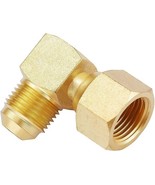 Brass Elbow Connector 90° Replacement for Olympian Low Pressure Gas Fire... - $21.64 CAD