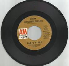 The Carpenters 45 rpm Merry Christmas Darling - £2.35 GBP