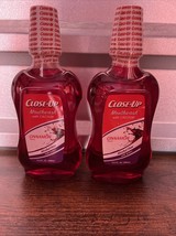2 Bottles Close Up Mouthwash With Calcium Cinnamon Flavor Alcohol  13.5 Oz - $34.64