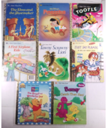 8 Golden Bks: Elves &amp; The Shoemaker, Pinocchio, Tootle, Tawny Scrawny Lion - $185.31 MXN