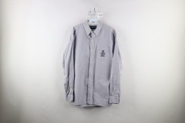 Vintage 90s Ralph Lauren Mens Large Spell Out Striped Athletic Club Butt... - $69.25