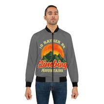 Men&#39;s Bomber Jacket: Express Your Style with Outdoor-Inspired Prints - $85.49+