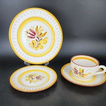 Vintage Stangl Pottery Provincial 4pc Tea Set Made In USA MINOR FLAWS, See pics - £13.41 GBP