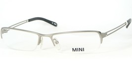 Mini VMI409 Col. 581 Silver Eyeglasses Glasses Half Rim Metal Frame 54-16-135mm - £46.46 GBP
