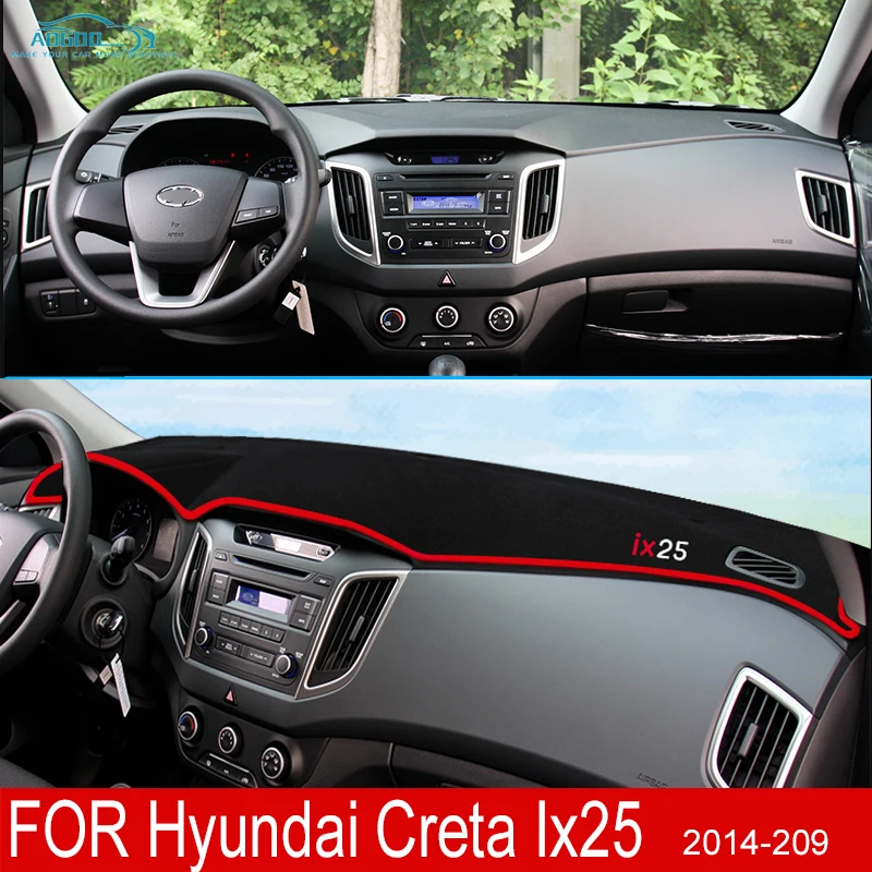 For Hyundai Creta Ix25 2014 2015 2016 2017 2018 2019 Anti-Slip Mat Dashboard - £36.68 GBP