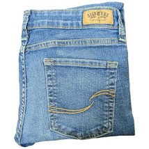 Womens Levis Signature Modern Straight Jeans Blue Denim Stretchy Size 6s... - $29.02