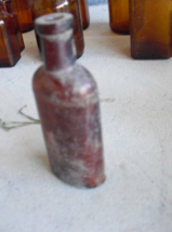 Small Vintage Brown Glass Hance Brothers Medicine Bottle LOOK - $18.81