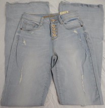 Women&#39;s Juniors Arizona Jeans Flare Envy Size 3 Button Fly NEW - $26.11