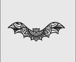 Aesthetic Bat Wall Art hole decor gothika bat wall design gothic design - £8.39 GBP