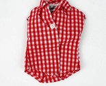 Vintage Barbie Clothes 1959-1961 Gingham Body Blouse Picnic Set #967 Red... - $12.99