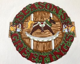 M29 - Ceramic Waterslide Decal - 2 Season&#39;s Greetings - 2.5&quot; - $28.55 MXN