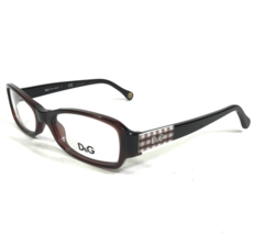 Dolce &amp; Gabbana Petite Brille Rahmen DG1206 1839 Brown Quadratisch 48-16... - £89.39 GBP