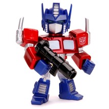 Transformers Optimus Prime Cartoon 4&quot; Metals - $40.23