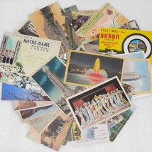 Lot Of 32 Vintage Usa / Canada / North American Postcards ~ Views, Regional, Odd - £15.52 GBP