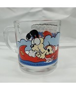 1978 McDonald&#39;s Garfield On A Canoe Glass Cup 3.5&quot; - $13.56 CAD