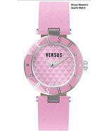 Versus Women&#39;s Pink Dial Analogue Display and Pink Leather Strap watch - $65.90
