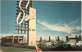 The Sands Hotel, Las Vegas, Nevada, vintage post card - £9.41 GBP