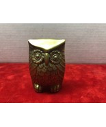 Vintage Brass Owl Desk Paperweight Keepsake - $267.87 MXN