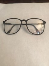VTG New Europa Carson Plastic &amp; Metal Glasses Flex Frames Brown 54-17-130 - $15.00