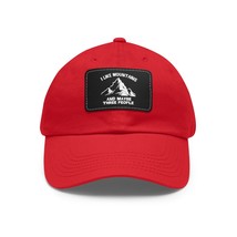 Personalised Dad Hat with Mountain Patch for Adventure-Loving Dads - £17.74 GBP