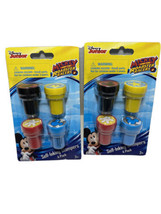 Mickey Mouse &amp; The Roadsters Self-Inking Stampers 4 Pack Each 2 packs - £10.54 GBP